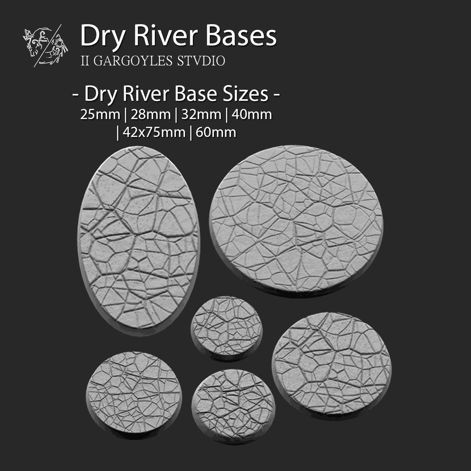 Versatile Wargaming Bases Set | Customizable Sizes & Styles for Miniature Battles | Buy Online from The Home Crafters