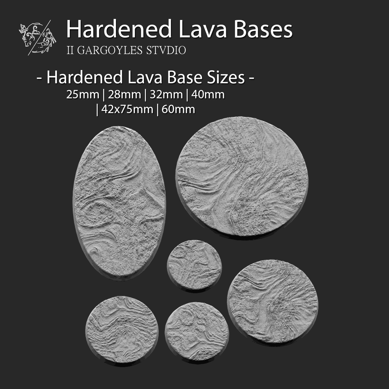 Versatile Wargaming Bases Set | Customizable Sizes & Styles for Miniature Battles | Buy Online from The Home Crafters