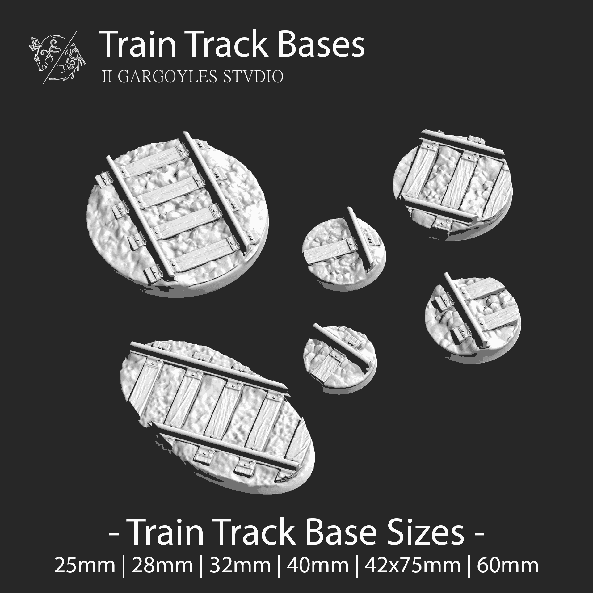 Versatile Wargaming Bases Set | Customizable Sizes & Styles for Miniature Battles | Buy Online from The Home Crafters
