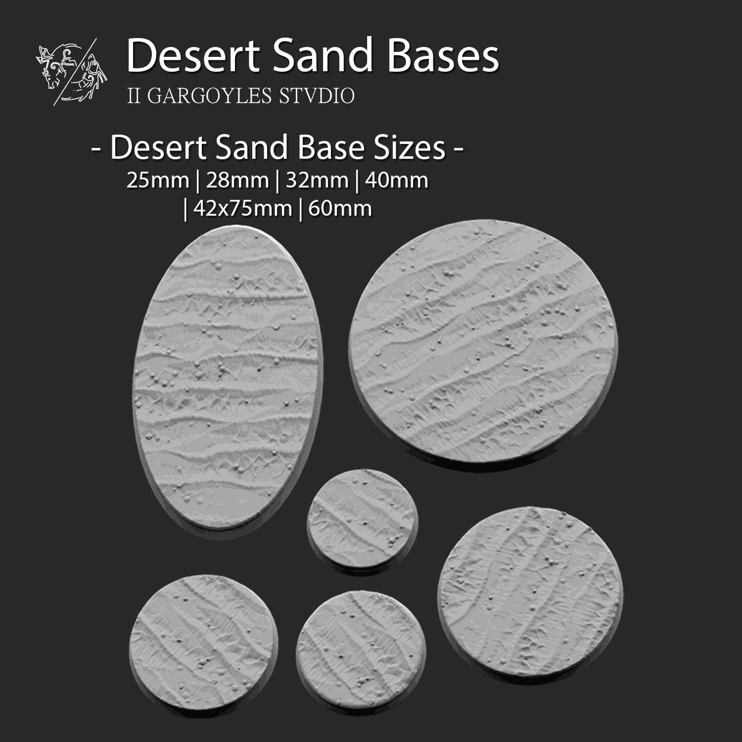 Versatile Wargaming Bases Set | Customizable Sizes & Styles for Miniature Battles | Buy Online from The Home Crafters