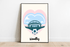 Wembley Stadium Print | Minimalist A3 A4 A5 Wall Art Decor | Buy Online from The Home Crafters