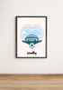 Wembley Stadium Print | Minimalist A3 A4 A5 Wall Art Decor | Buy Online from The Home Crafters
