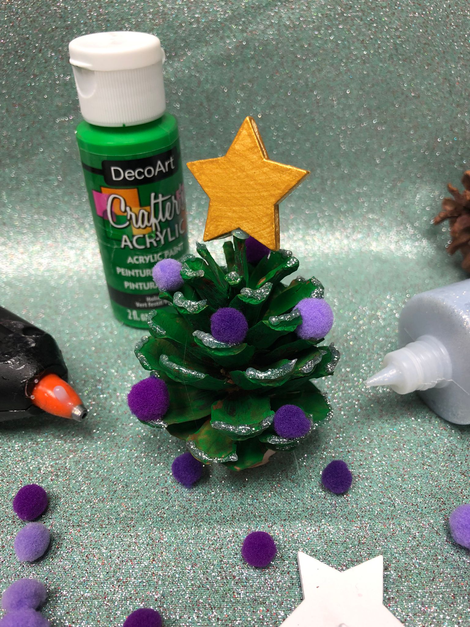 Crafting for Kids - Pinecone Christmas Tree: Thursday 21st December
