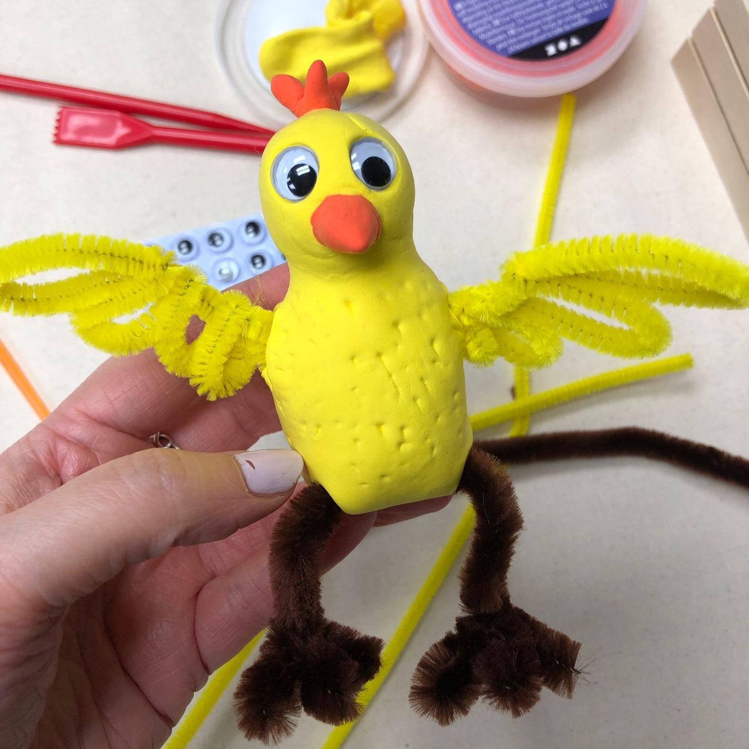 Easter Crafting for Kids: Clay Model Chicks - Thursday 17th April