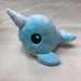 Handmade Soft Toy: Narwhal - The Purple Saurus | Buy Online from The Home Crafters