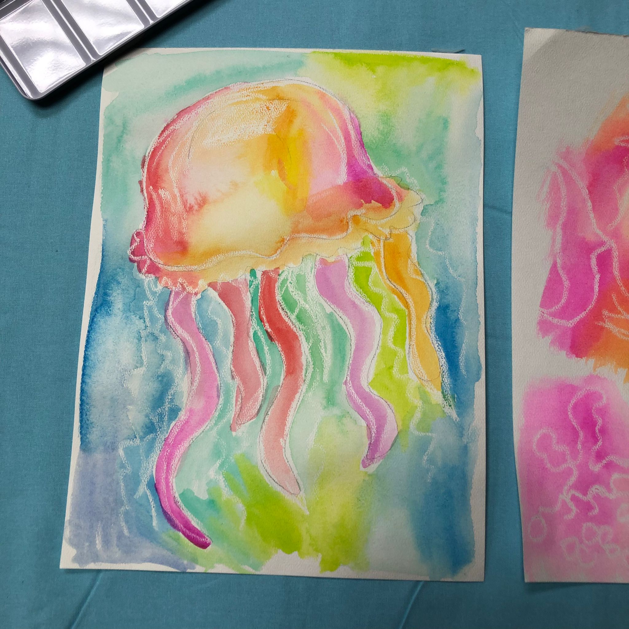 Crafting for Kids: Watercolour & Wax Painting - Tuesday 18th February