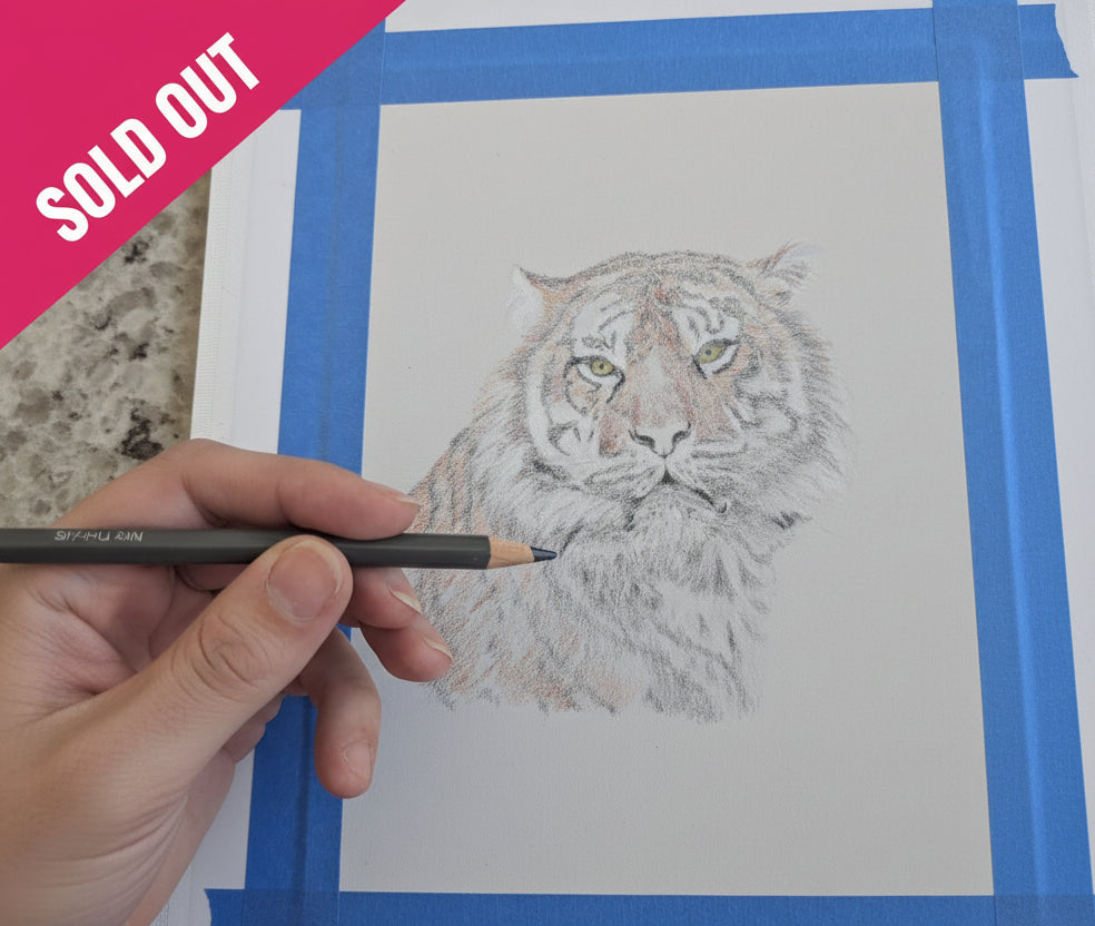 Art for Beginners - Getting Started in Coloured Pencil - monthly on a Saturday | Buy Online from The Home Crafters