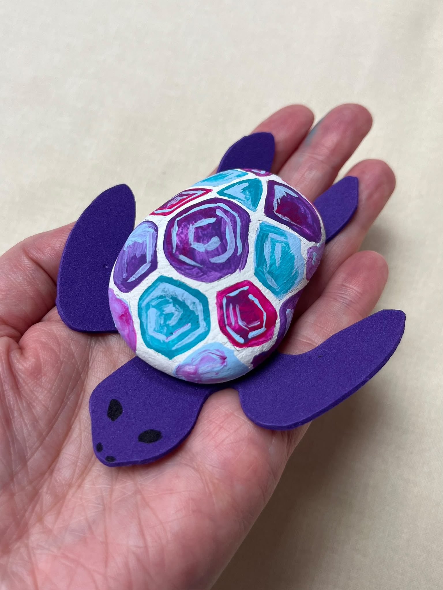 Kids Craft Workshops: Turtle Pet Rocks - Thursday 30th July | Buy Online from The Home Crafters