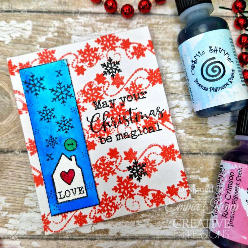 Woodware Singles Francoise Read Clear Stamp Set: Christmas Celebrations - 8 x 2.6in | Buy Online from The Home Crafters