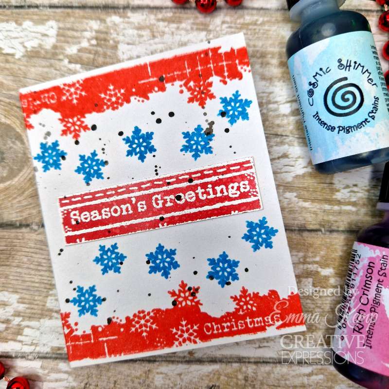 Woodware Singles Francoise Read Clear Stamp Set: Christmas Celebrations - 8 x 2.6in | Buy Online from The Home Crafters