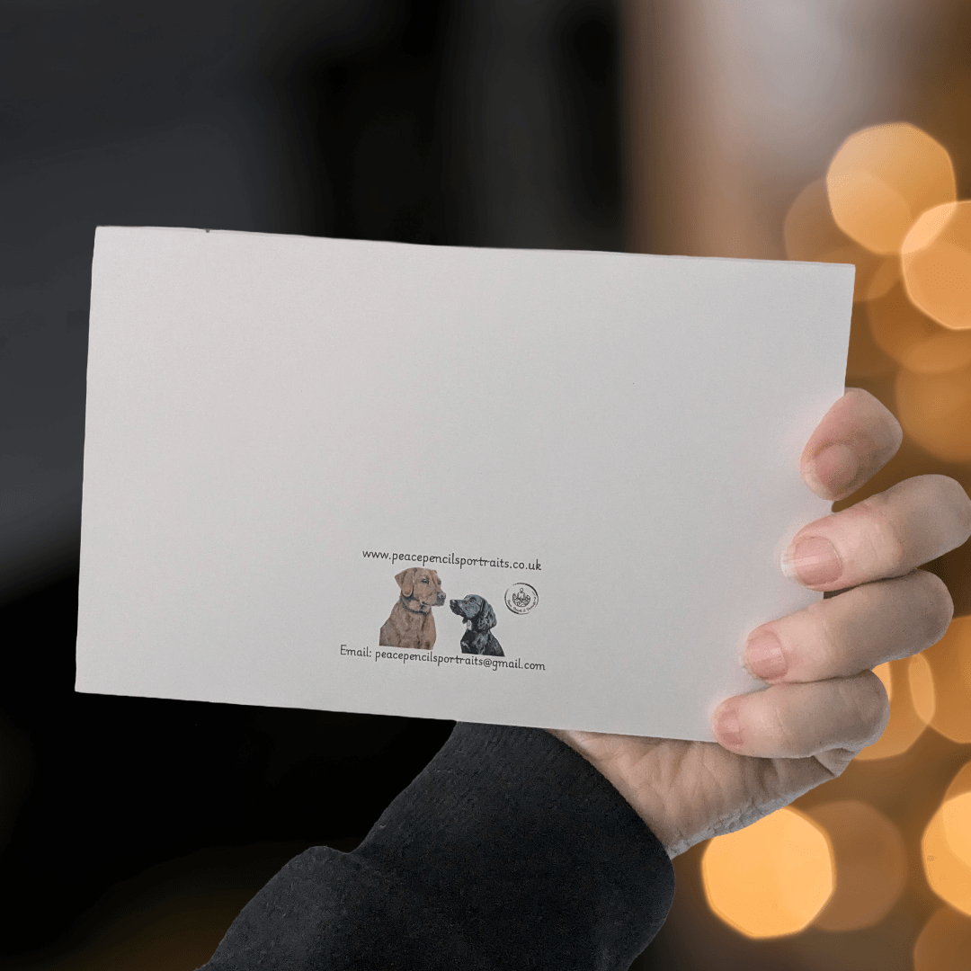 Art Print Greetings Card - Occasions - Christmas Mouse | Buy Online from The Home Crafters