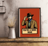 You’re a Good Man Print – Custom Cowboy Style Wall Art | Buy Online from The Home Crafters