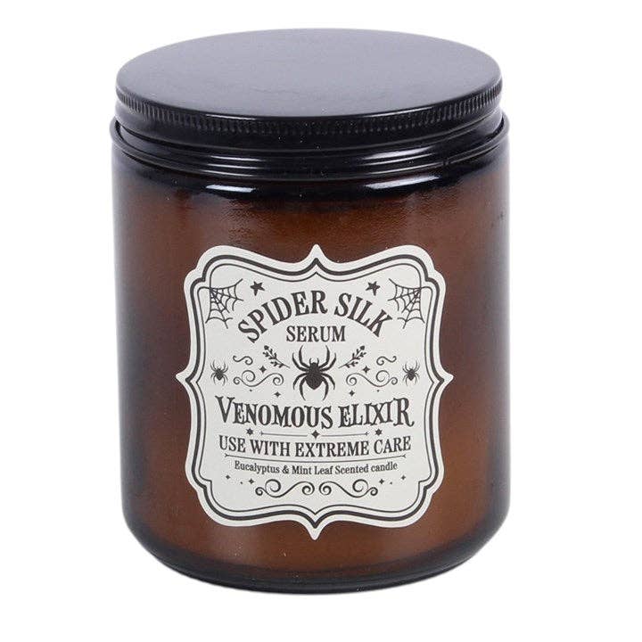 Spider Silk Serum Eucalyptus & Mint Halloween Candle