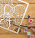 Wooden Space Scene Art CraftKit