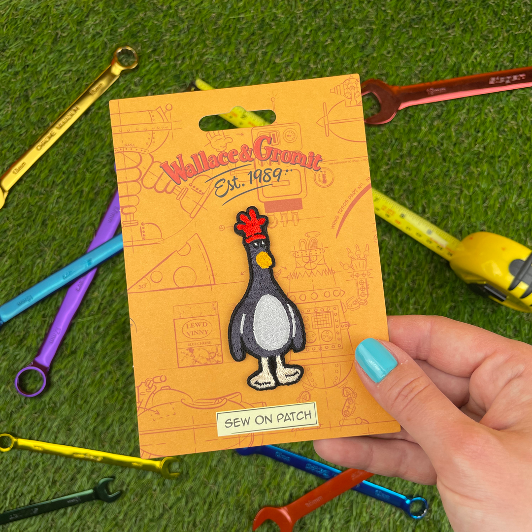 Wallace & Gromit Feathers McGraw Sew On Patch