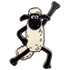 Shaun the Sheep Dancing Pin Badge