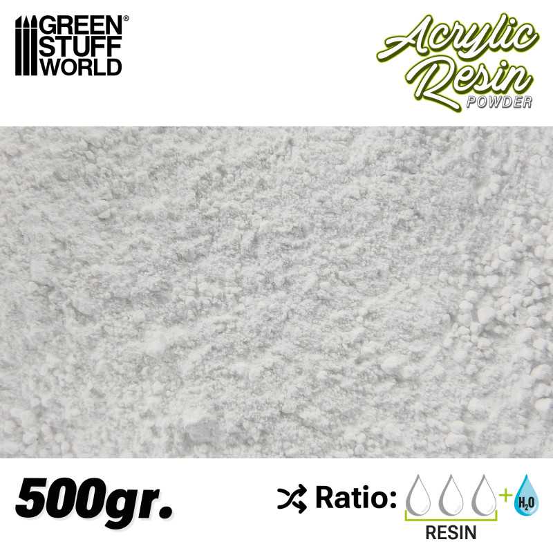 Green Stuff World: Acrylic Resin Casting Powder - 500g | Buy Online from The Home Crafters