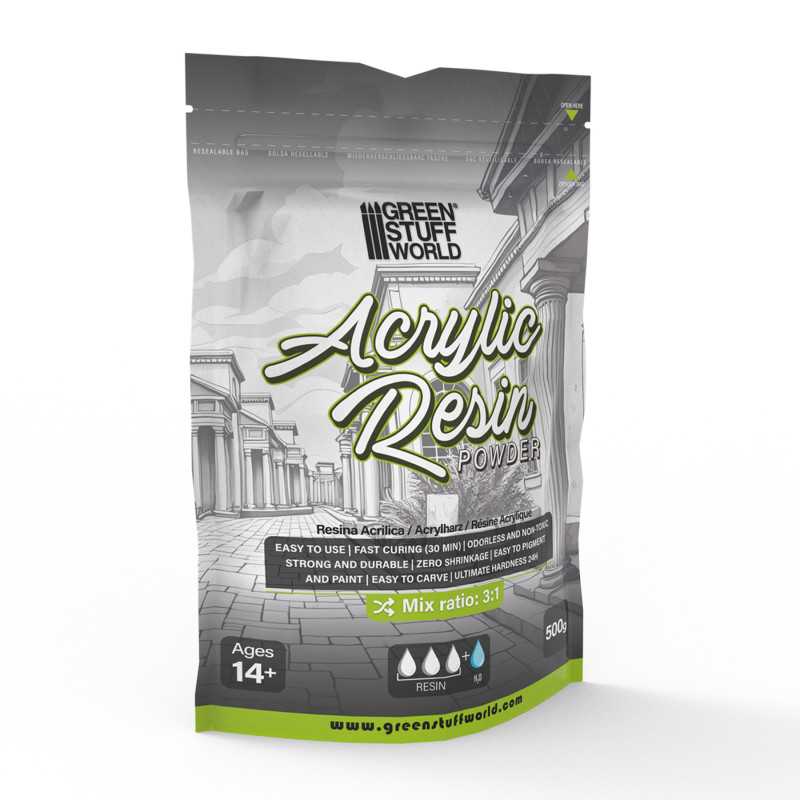 Green Stuff World: Acrylic Resin Casting Powder - 500g | Buy Online from The Home Crafters