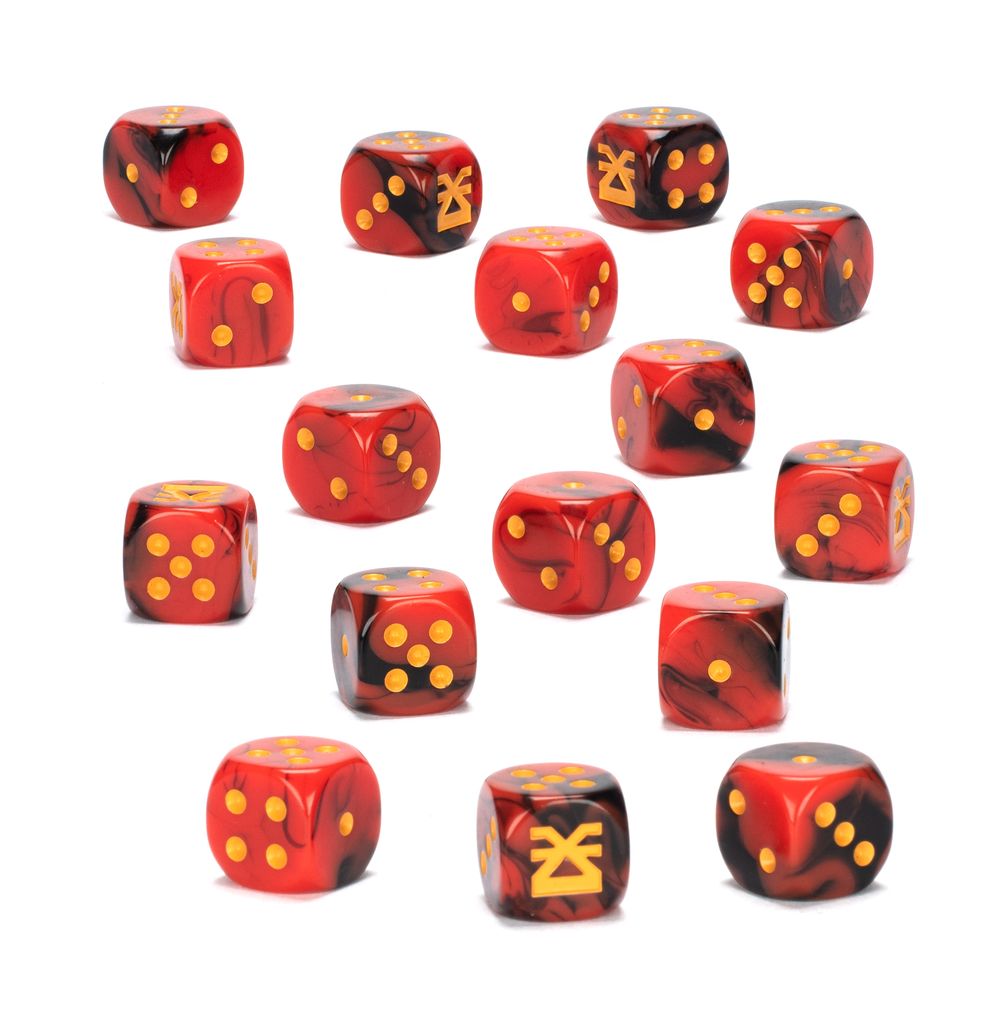 Age Of Sigmar: Blades Of Khorne Dice | Buy Online from The Home Crafters