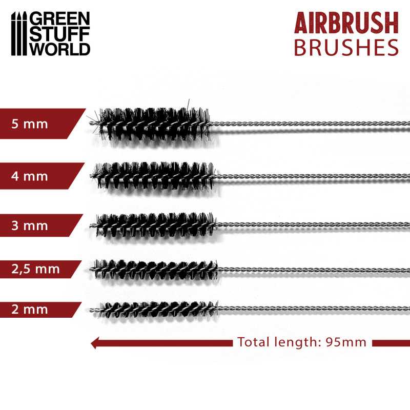 Green Stuff World: Airbrush Cleaning Brushes Set | Buy Online from The Home Crafters