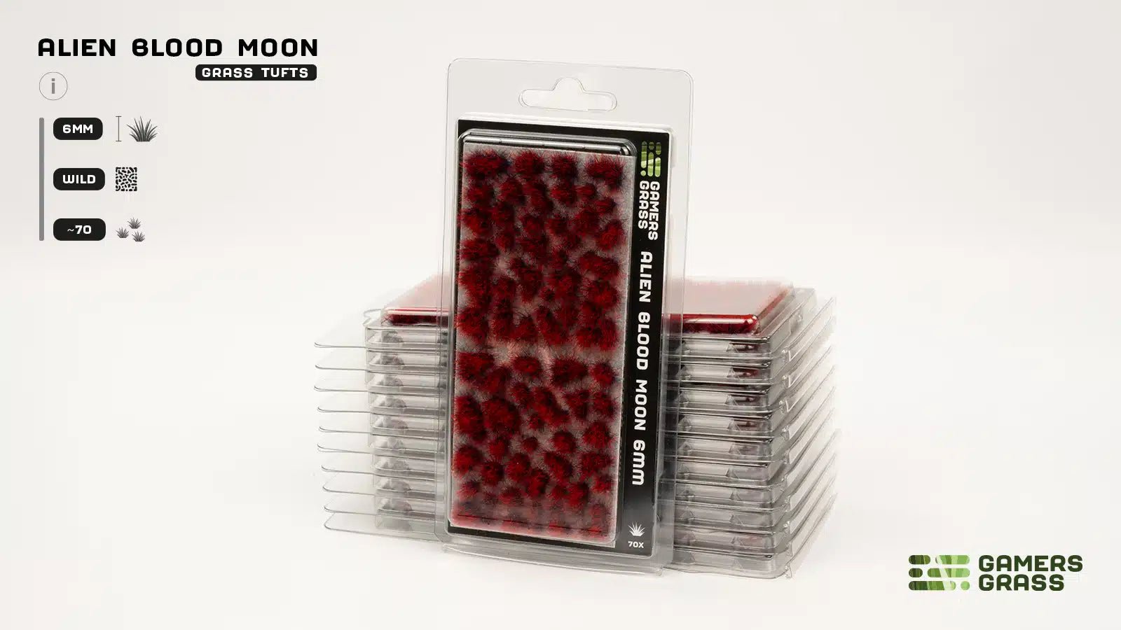 Gamers Grass 6mm Grass Tufts - Alien Blood Moon | Buy Online from The Home Crafters