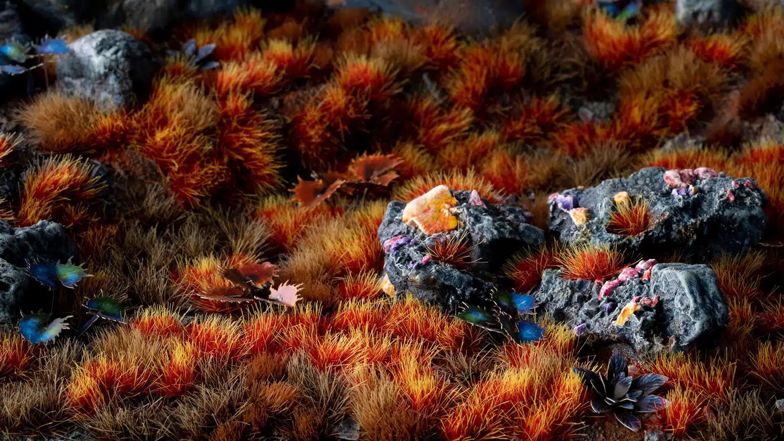 Gamers Grass 6mm Grass Tufts - Alien Fire Tuft | Buy Online from The Home Crafters