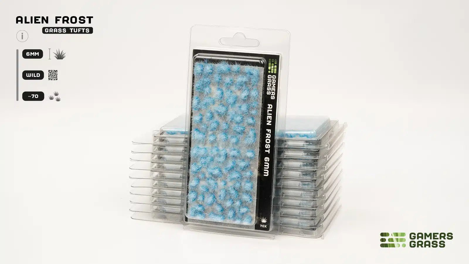 Gamers Grass 6mm Grass Tufts - Alien Frost | Buy Online from The Home Crafters