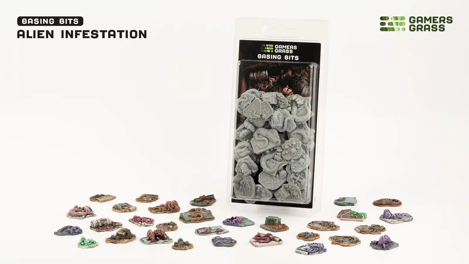 Gamers Grass Basing Bits - Alien Infestation