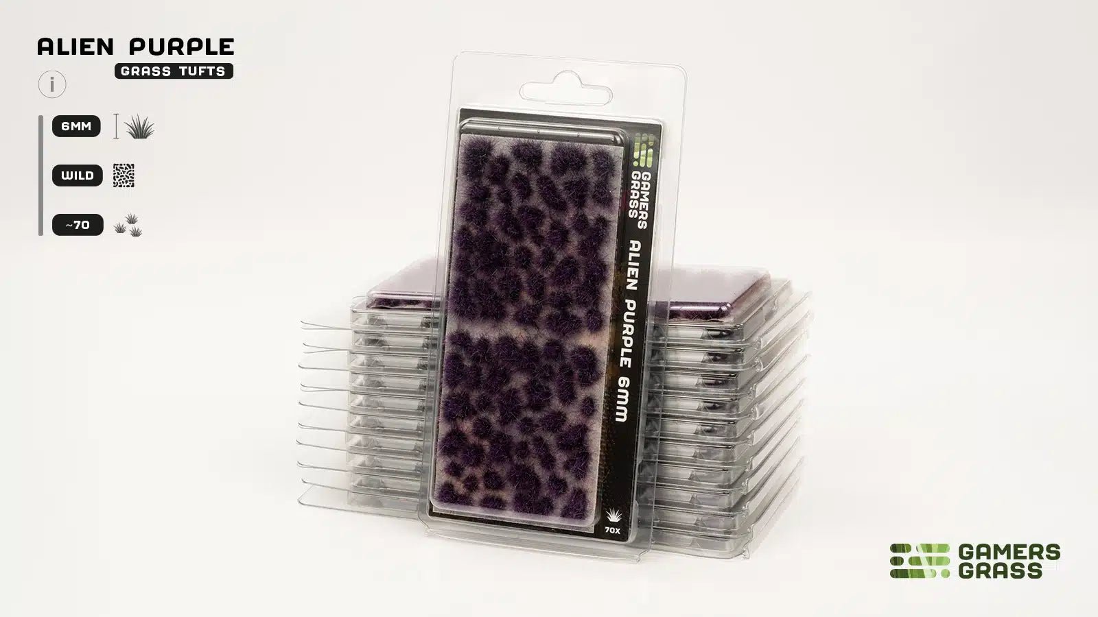 Gamers Grass 6mm Grass Tufts - Alien Purple | Buy Online from The Home Crafters