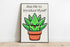 Aloe Me to Introduce Myself – Whimsical Art Print | Buy Online from The Home Crafters