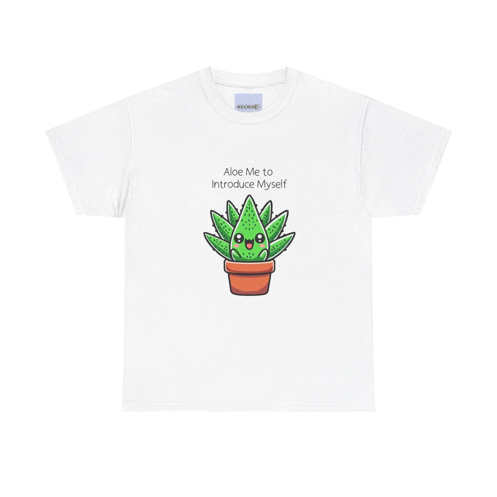 Aloe Me to Introduce Myself – Funny Plant Tee | Buy Online from The Home Crafters