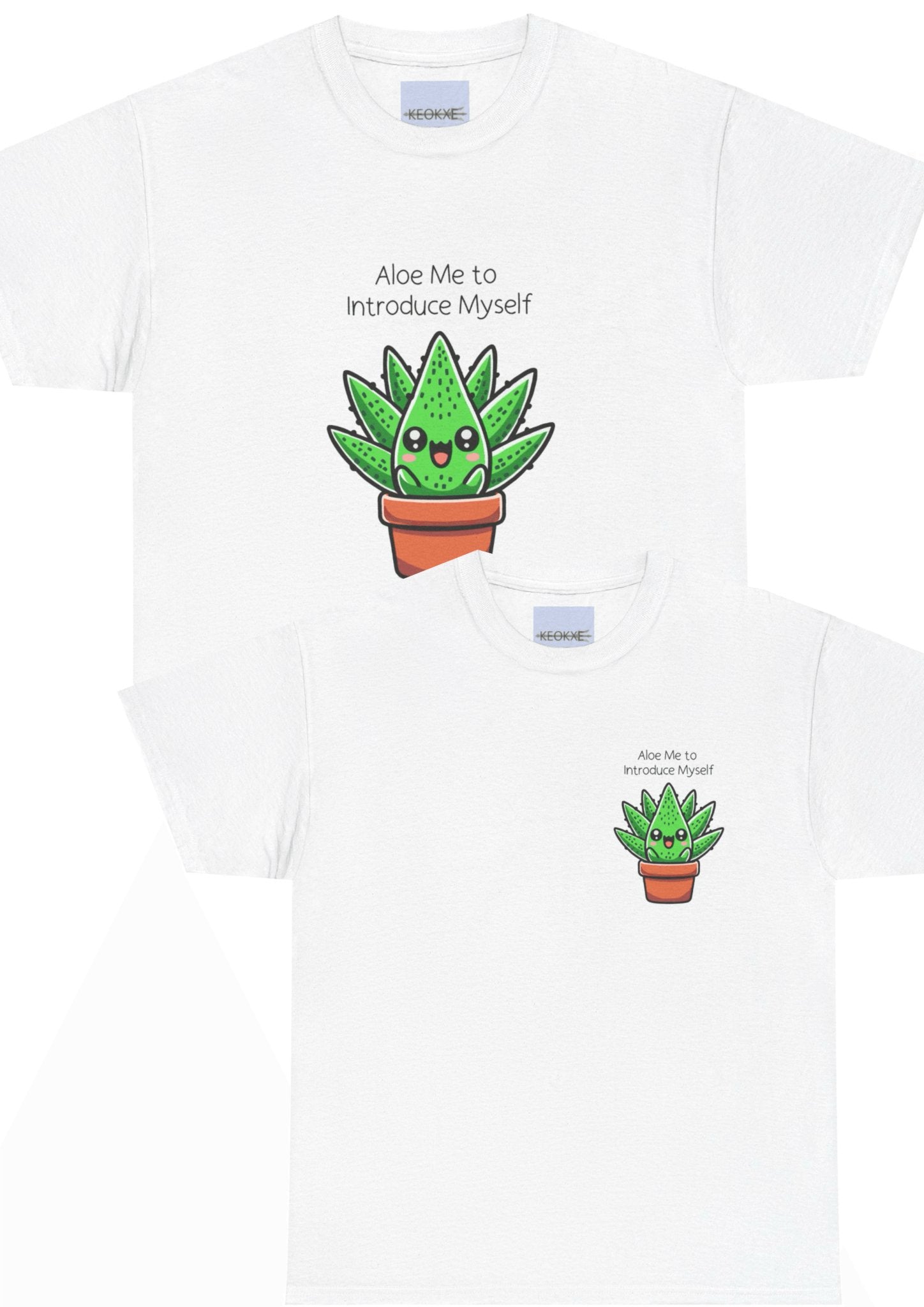 Aloe Me to Introduce Myself – Funny Plant Tee | Buy Online from The Home Crafters
