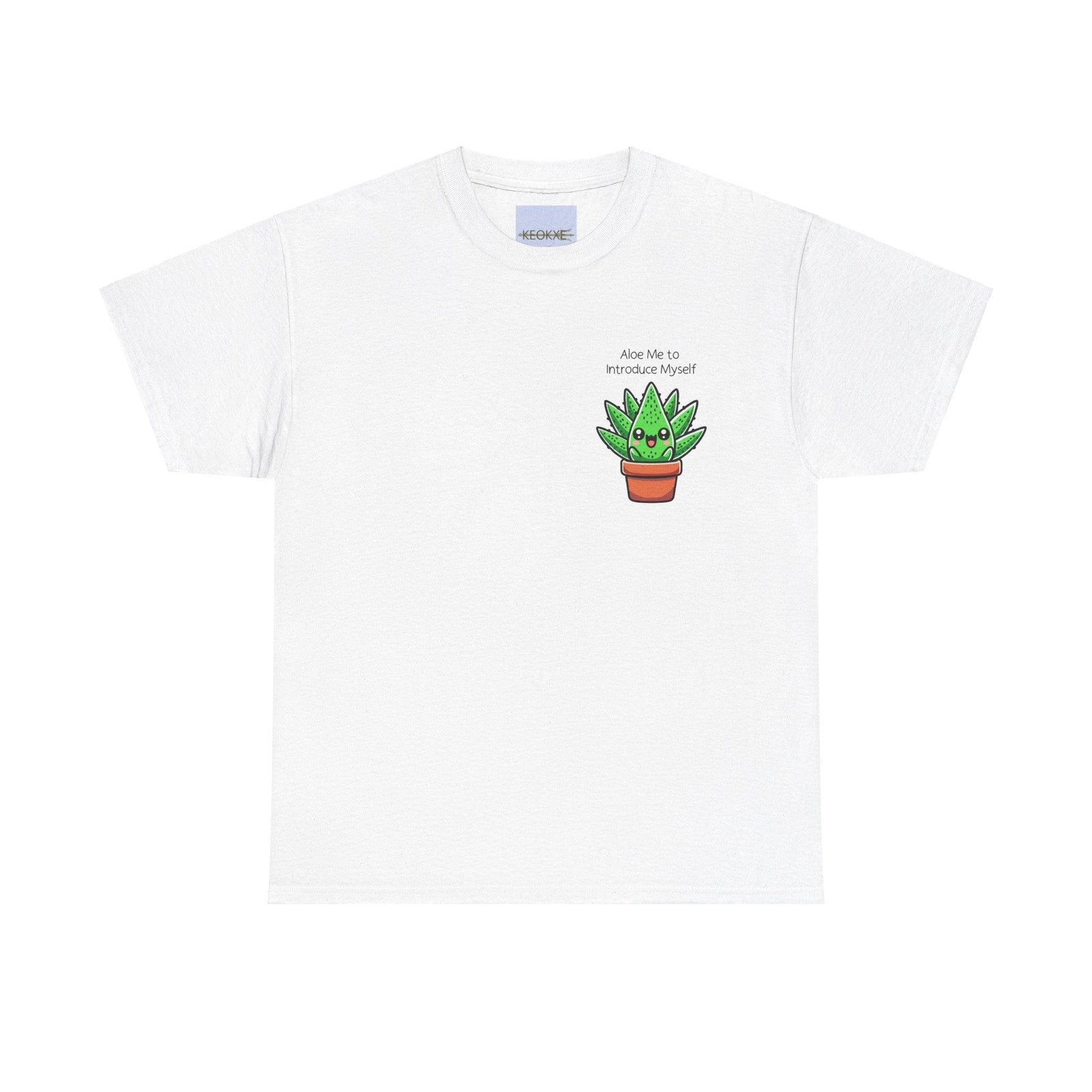 Aloe Me to Introduce Myself – Funny Plant Tee | Buy Online from The Home Crafters