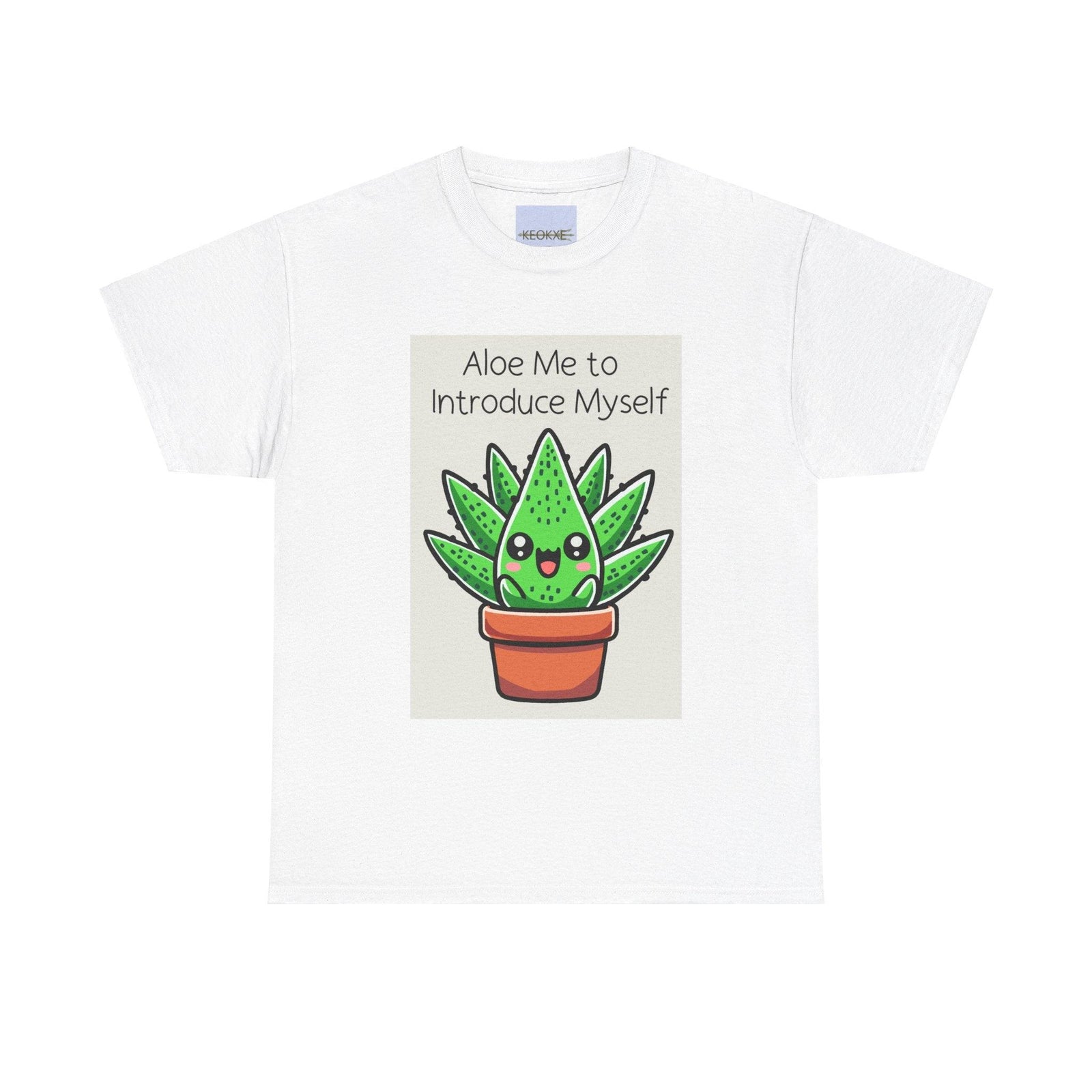 Aloe Me to Introduce Myself – Funny Plant Tee | Buy Online from The Home Crafters