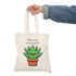 “Aloe You Vera Much” – Aloe Vera Pun Tote Bag | Buy Online from The Home Crafters