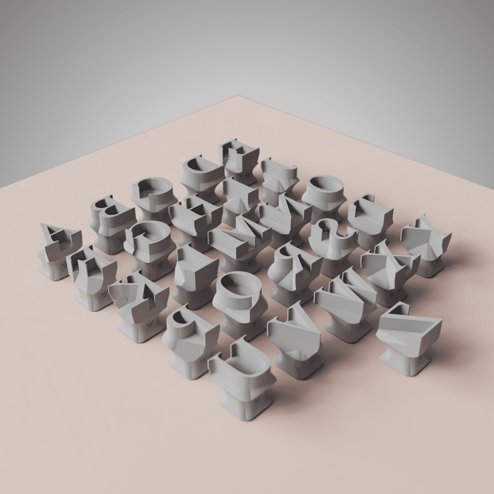 Alphabet Stamp Set | All Caps | Times New Roman Font | Buy Online from The Home Crafters