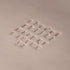 Alphabet Stamp Set | Lowercase | Oswald Bold Font | 7mm Width | Buy Online from The Home Crafters