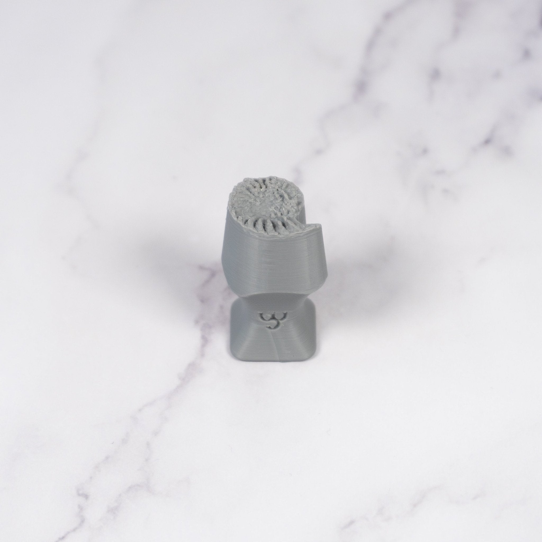 Ammonite Fossil Shell Stamp - Photo Textured - Style 1 | Buy Online from The Home Crafters