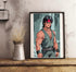 Rambo Anime Art Print – Bold Retro Action Poster | Buy Online from The Home Crafters