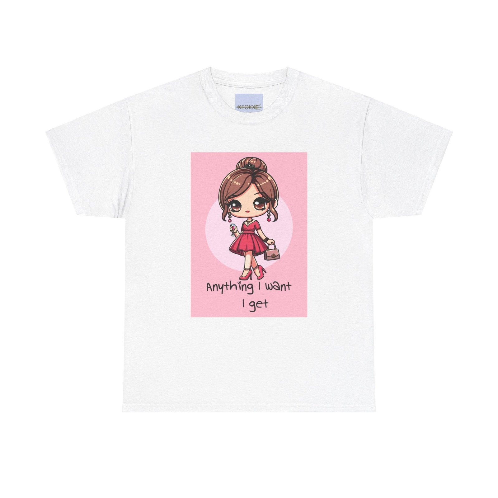 Anything I Want, I Get – Princess Empowerment Tee | Buy Online from The Home Crafters
