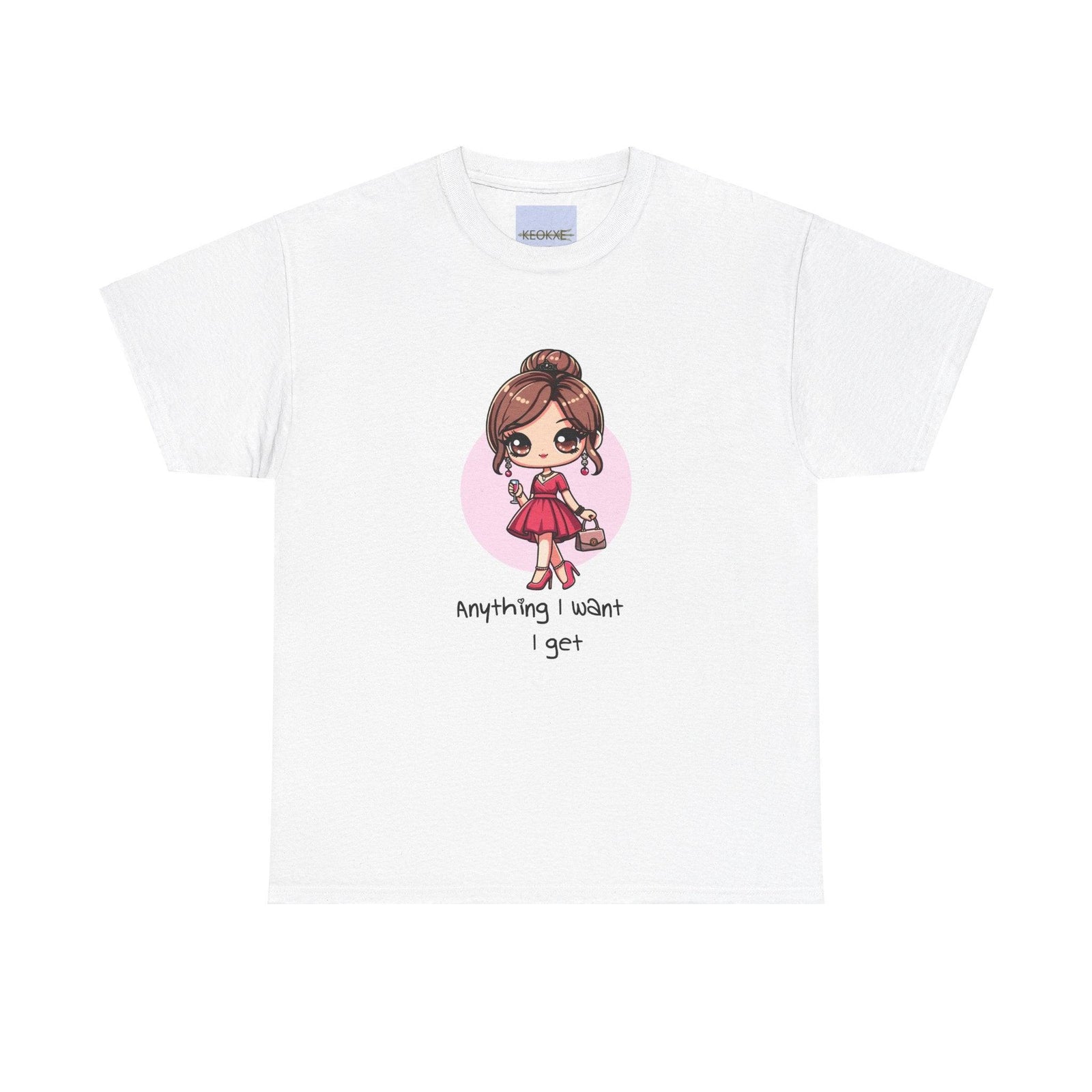 Anything I Want, I Get – Princess Empowerment Tee | Buy Online from The Home Crafters