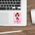 Cartoon Princess Sticker – Waterproof Vinyl | Buy Online from The Home Crafters