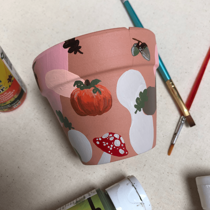 Art for Adults: Paint a Plant Pot - Monday 22nd September | Buy Online from The Home Crafters