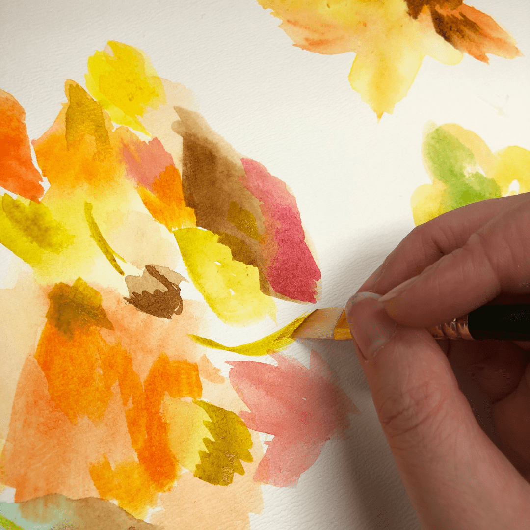 Art for Beginners: Watercolour Leaves - Saturday 4th October | Buy Online from The Home Crafters