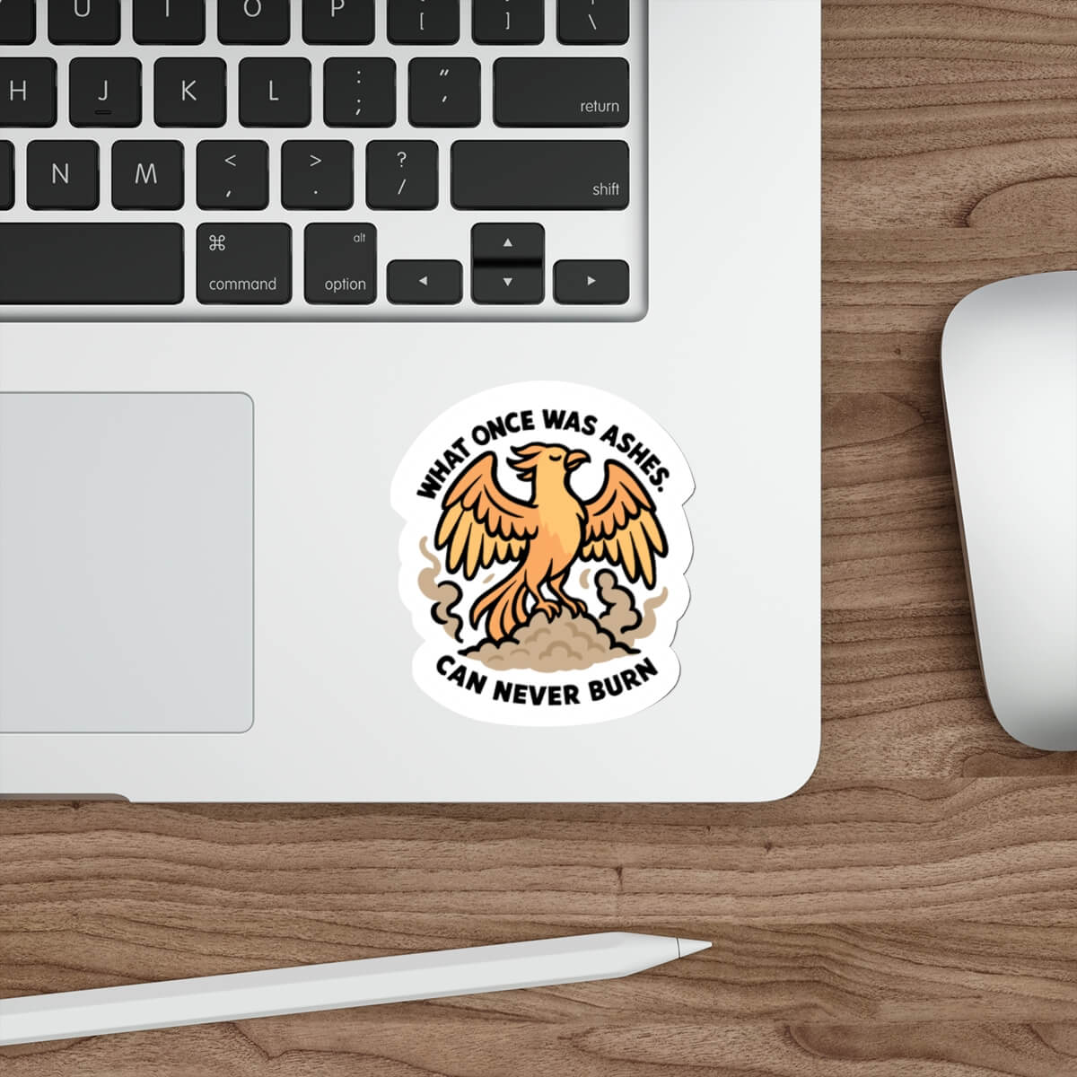 What Once Was Ashes – Resilience Vinyl Sticker | Buy Online from The Home Crafters