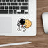 Astronaut Moon Hug Sticker – Cute Funny Vinyl Space Decal | Buy Online from The Home Crafters