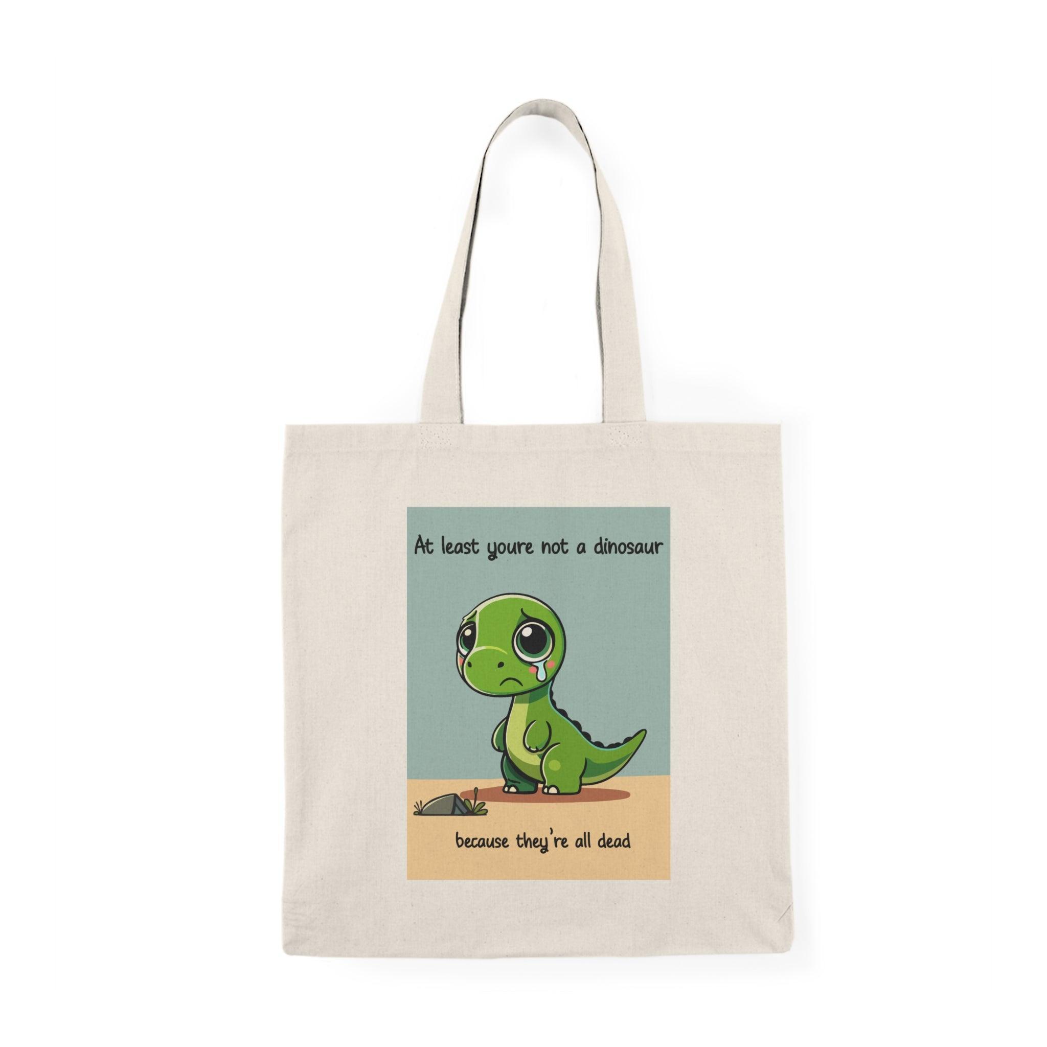 Not a Dinosaur – Funny Dinosaur Tote Bag | Buy Online from The Home Crafters