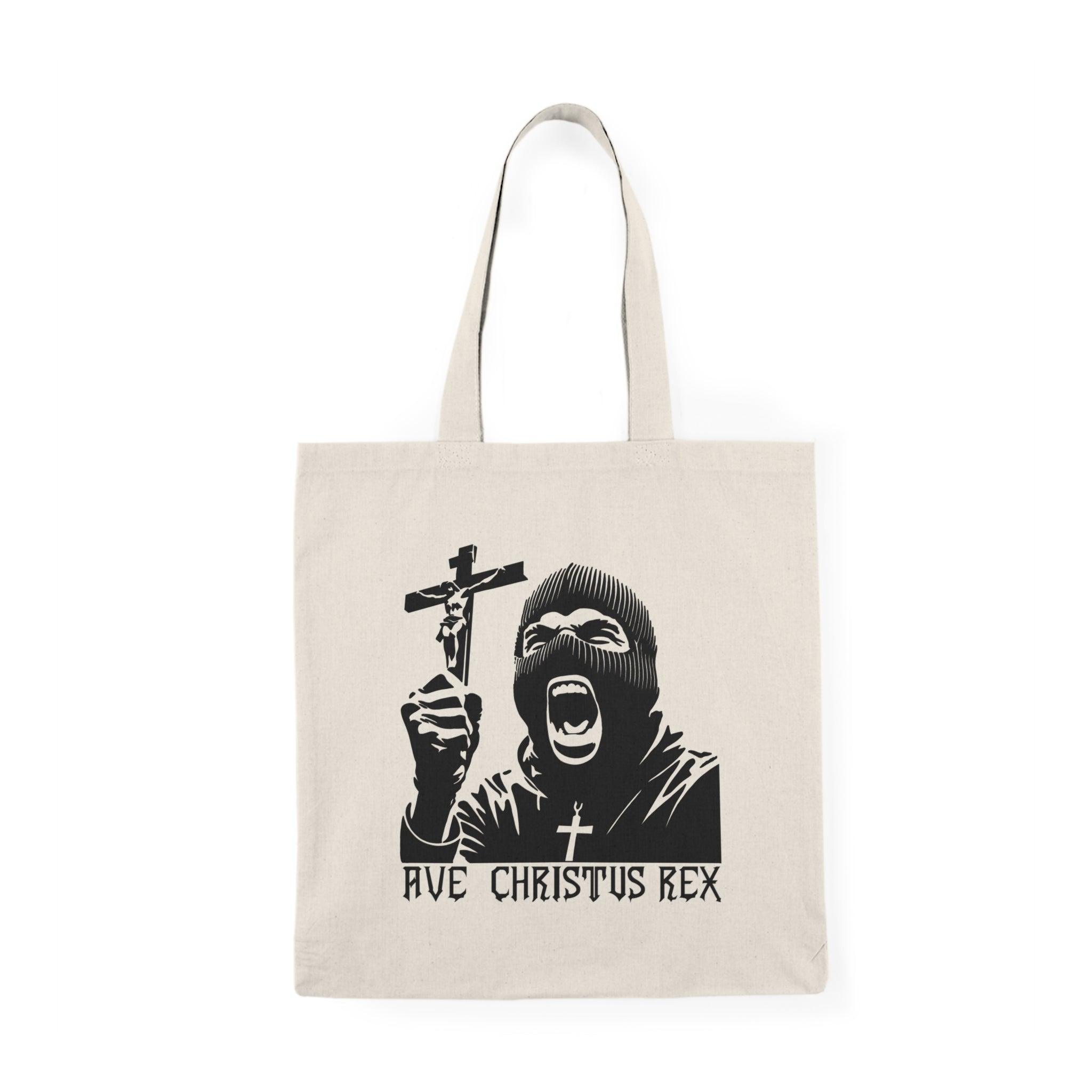 Ave Christus Rex Tote Bag – Balaclava Design | Buy Online from The Home Crafters