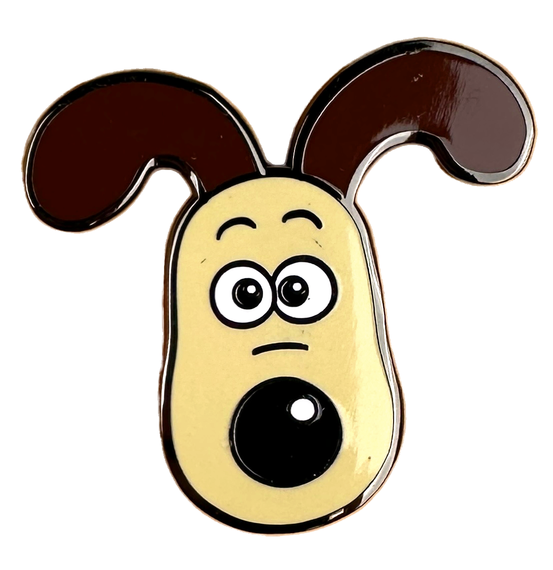 Wallace & Gromit - Gromit Head Pin Badge