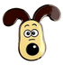 Wallace & Gromit - Gromit Head Pin Badge